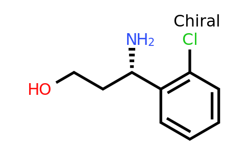 CAS 1213112-11-8 | (S)-3-Amino-3-(2-chlorophenyl)propan-1-ol