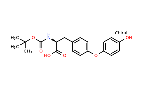 CAS 1213135-25-1 | (S)-2-((tert-Butoxycarbonyl)amino)-3-(4-(4-hydroxyphenoxy)phenyl)propanoic acid