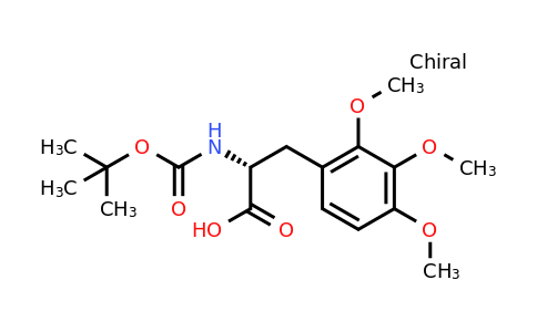 CAS 1213142-98-3 | (2R)-2-[(Tert-butoxy)carbonylamino]-3-(2,3,4-trimethoxyphenyl)propanoic acid