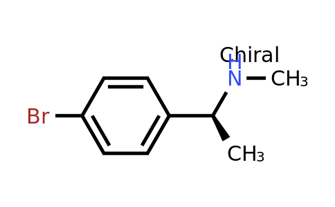 CAS 1213157-35-7 | (S)-1-(4-Bromophenyl)-N-methylethanamine