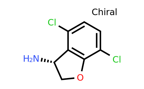 CAS 1213159-82-0 | (R)-4,7-Dichloro-2,3-dihydrobenzofuran-3-amine