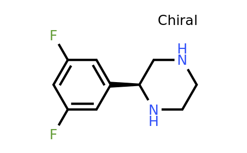 CAS 1213177-10-6 | (2S)-2-(3,5-Difluorophenyl)piperazine