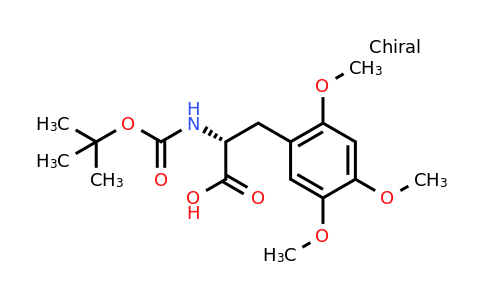 CAS 1213180-38-1 | (2R)-2-[(Tert-butoxy)carbonylamino]-3-(2,4,5-trimethoxyphenyl)propanoic acid