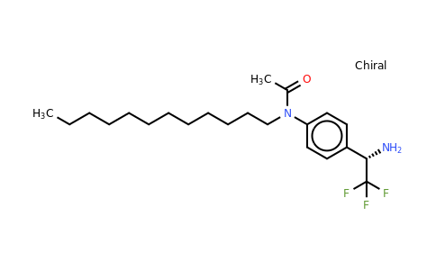 CAS 1213185-01-3 | N-[4-((S)-1-amino-2,2,2-trifluoro-ethyl)-phenyl]-N-dodecyl-acetamide