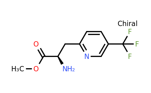 CAS 1213186-91-4 | methyl (2R)-2-amino-3-[5-(trifluoromethyl)-2-pyridyl]propanoate
