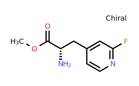 CAS 1213212-63-5 | methyl (2S)-2-amino-3-(2-fluoro-4-pyridyl)propanoate