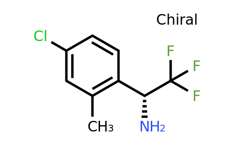 CAS 1213223-69-8 | (R)-1-(4-Chloro-2-methyl-phenyl)-2,2,2-trifluoro-ethylamine
