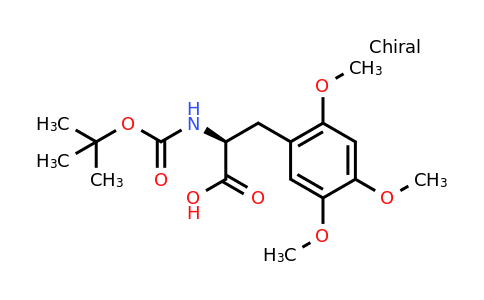 CAS 1213313-19-9 | (2S)-2-[(Tert-butoxy)carbonylamino]-3-(2,4,5-trimethoxyphenyl)propanoic acid