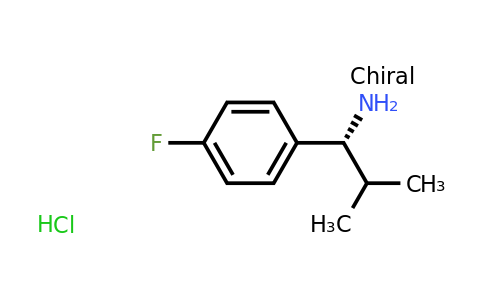 CAS 1213329-40-8 | (R)-1-(4-Fluorophenyl)-2-methylpropan-1-amine hydrochloride