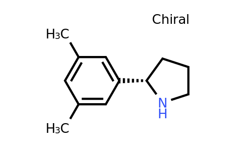 CAS 1213334-10-1 | (2S)-2-(3,5-dimethylphenyl)pyrrolidine