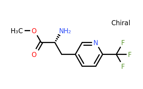 CAS 1213341-81-1 | methyl (2R)-2-amino-3-[6-(trifluoromethyl)-3-pyridyl]propanoate
