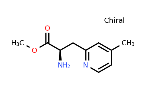 CAS 1213342-19-8 | methyl (2R)-2-amino-3-(4-methyl-2-pyridyl)propanoate