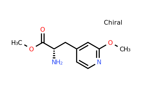 CAS 1213344-75-2 | methyl (2S)-2-amino-3-(2-methoxy-4-pyridyl)propanoate