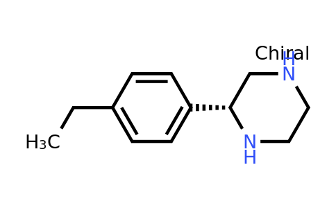 CAS 1213347-46-6 | (2R)-2-(4-Ethylphenyl)piperazine