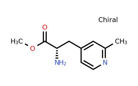 CAS 1213353-56-0 | methyl (2S)-2-amino-3-(2-methyl-4-pyridyl)propanoate