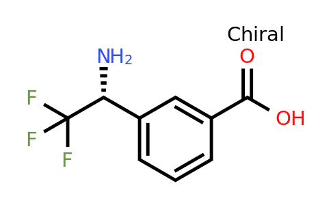 CAS 1213358-29-2 | (R)-3-(1-Amino-2,2,2-trifluoroethyl)benzoic acid