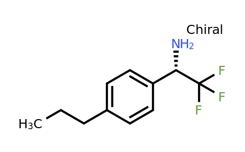 CAS 1213358-38-3 | (S)-2,2,2-Trifluoro-1-(4-propyl-phenyl)-ethylamine