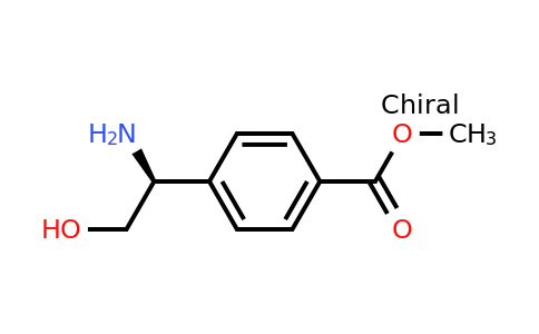 CAS 1213380-39-2 | (S)-Methyl 4-(1-amino-2-hydroxyethyl)benzoate