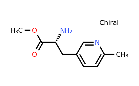 CAS 1213403-95-2 | methyl (2R)-2-amino-3-(6-methyl-3-pyridyl)propanoate
