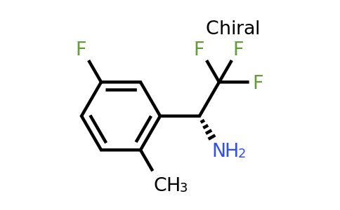 CAS 1213409-85-8 | (R)-2,2,2-Trifluoro-1-(5-fluoro-2-methyl-phenyl)-ethylamine
