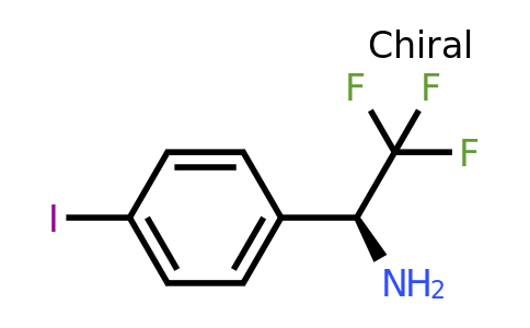 CAS 1213426-87-9 | (S)-2,2,2-Trifluoro-1-(4-iodo-phenyl)-ethylamine