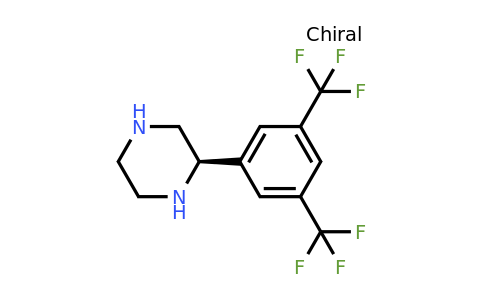 CAS 1213501-33-7 | (R)-2-(3,5-Bis-trifluoromethyl-phenyl)-piperazine