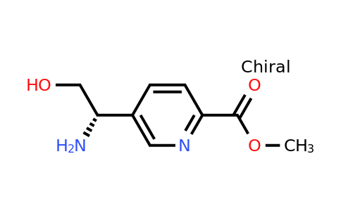 CAS 1213515-16-2 | methyl 5-[(1S)-1-amino-2-hydroxy-ethyl]pyridine-2-carboxylate