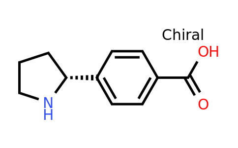 CAS 1213517-69-1 | (R)-4-(Pyrrolidin-2-yl)benzoic acid