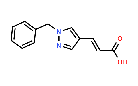 CAS 121358-81-4 | (2E)-3-(1-benzyl-1H-pyrazol-4-yl)prop-2-enoic acid