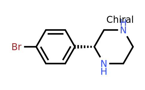 CAS 1213614-78-8 | (2R)-2-(4-Bromophenyl)piperazine