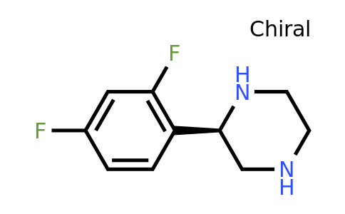 CAS 1213641-10-1 | (2R)-2-(2,4-Difluorophenyl)piperazine