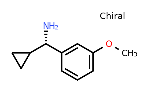 CAS 1213642-78-4 | (S)-Cyclopropyl(3-methoxyphenyl)methanamine