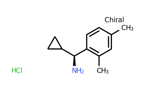CAS 1213682-09-7 | (S)-Cyclopropyl(2,4-dimethylphenyl)methanamine hydrochloride