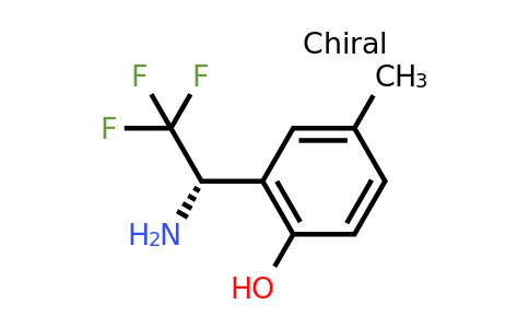 CAS 1213687-06-9 | 2-((1S)-1-Amino-2,2,2-trifluoroethyl)-4-methylphenol