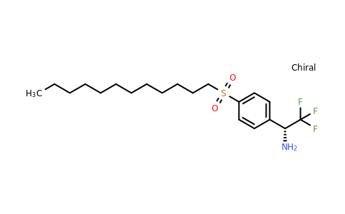 CAS 1213688-07-3 | (R)-1-[4-(Dodecane-1-sulfonyl)-phenyl]-2,2,2-trifluoro-ethylamine
