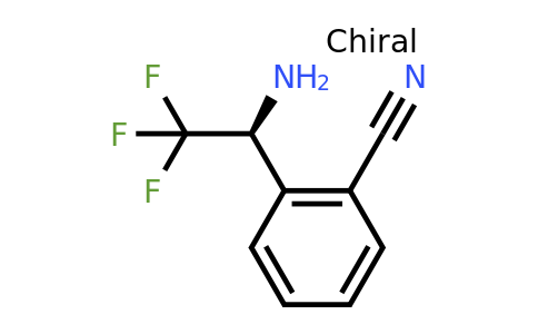 CAS 1213691-41-8 | 2-((1S)-1-Amino-2,2,2-trifluoroethyl)benzenecarbonitrile