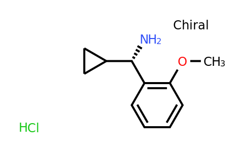 CAS 1213865-15-6 | (S)-Cyclopropyl(2-methoxyphenyl)methanamine hydrochloride