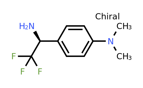 CAS 1213881-47-0 | [4-((1S)-1-Amino-2,2,2-trifluoroethyl)phenyl]dimethylamine