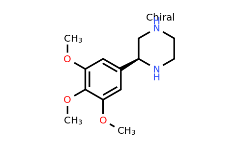 CAS 1213885-31-4 | (S)-2-(3,4,5-Trimethoxy-phenyl)-piperazine