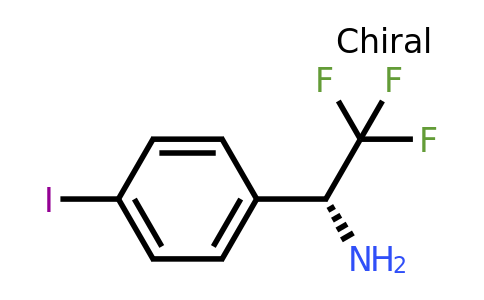 CAS 1213889-13-4 | (R)-2,2,2-Trifluoro-1-(4-iodo-phenyl)-ethylamine