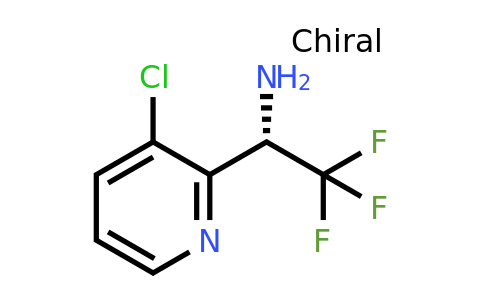 CAS 1213892-06-8 | (1S)-1-(3-chloro-2-pyridyl)-2,2,2-trifluoro-ethanamine