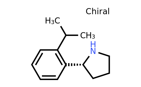 CAS 1213907-32-4 | (2R)-2-(2-isopropylphenyl)pyrrolidine