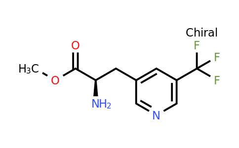 CAS 1213938-86-3 | methyl (2R)-2-amino-3-[5-(trifluoromethyl)-3-pyridyl]propanoate
