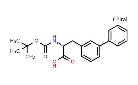 CAS 1213944-51-4 | (2R)-2-[(Tert-butoxy)carbonylamino]-3-(3-phenylphenyl)propanoic acid