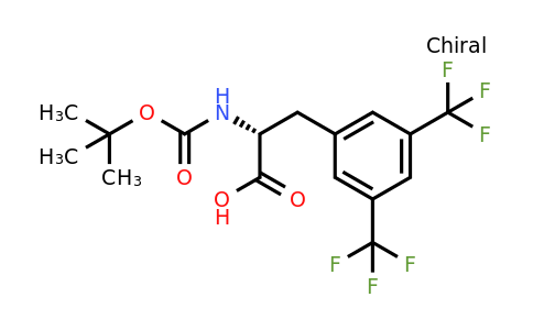 CAS 1213959-47-7 | (2R)-2-[(Tert-butoxy)carbonylamino]-3-[3,5-bis(trifluoromethyl)phenyl]propanoic acid