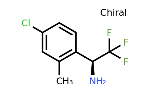 CAS 1213968-97-8 | (S)-1-(4-Chloro-2-methyl-phenyl)-2,2,2-trifluoro-ethylamine