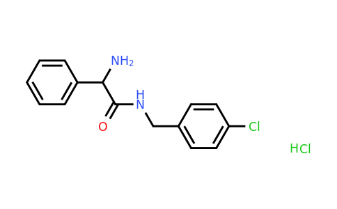 CAS 1214011-90-1 | 2-Amino-N-[(4-chlorophenyl)methyl]-2-phenylacetamide hydrochloride