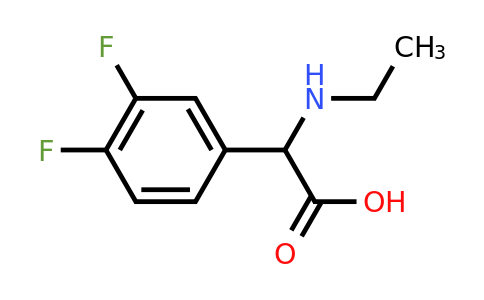 CAS 1214017-87-4 | 2-(3,4-Difluorophenyl)-2-(ethylamino)acetic acid