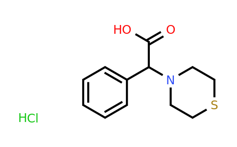 CAS 1214028-77-9 | 2-Phenyl-2-(thiomorpholin-4-yl)acetic acid hydrochloride