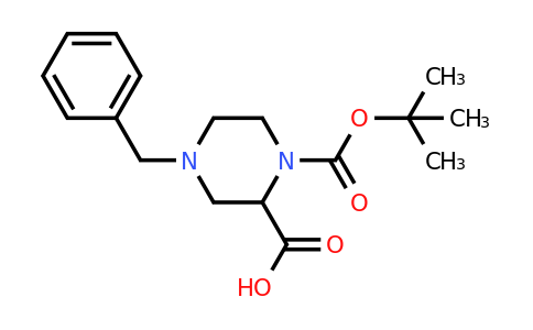 CAS 1214057-04-1 | 4-Benzyl-1-BOC-piperazine-2-carboxylic acid